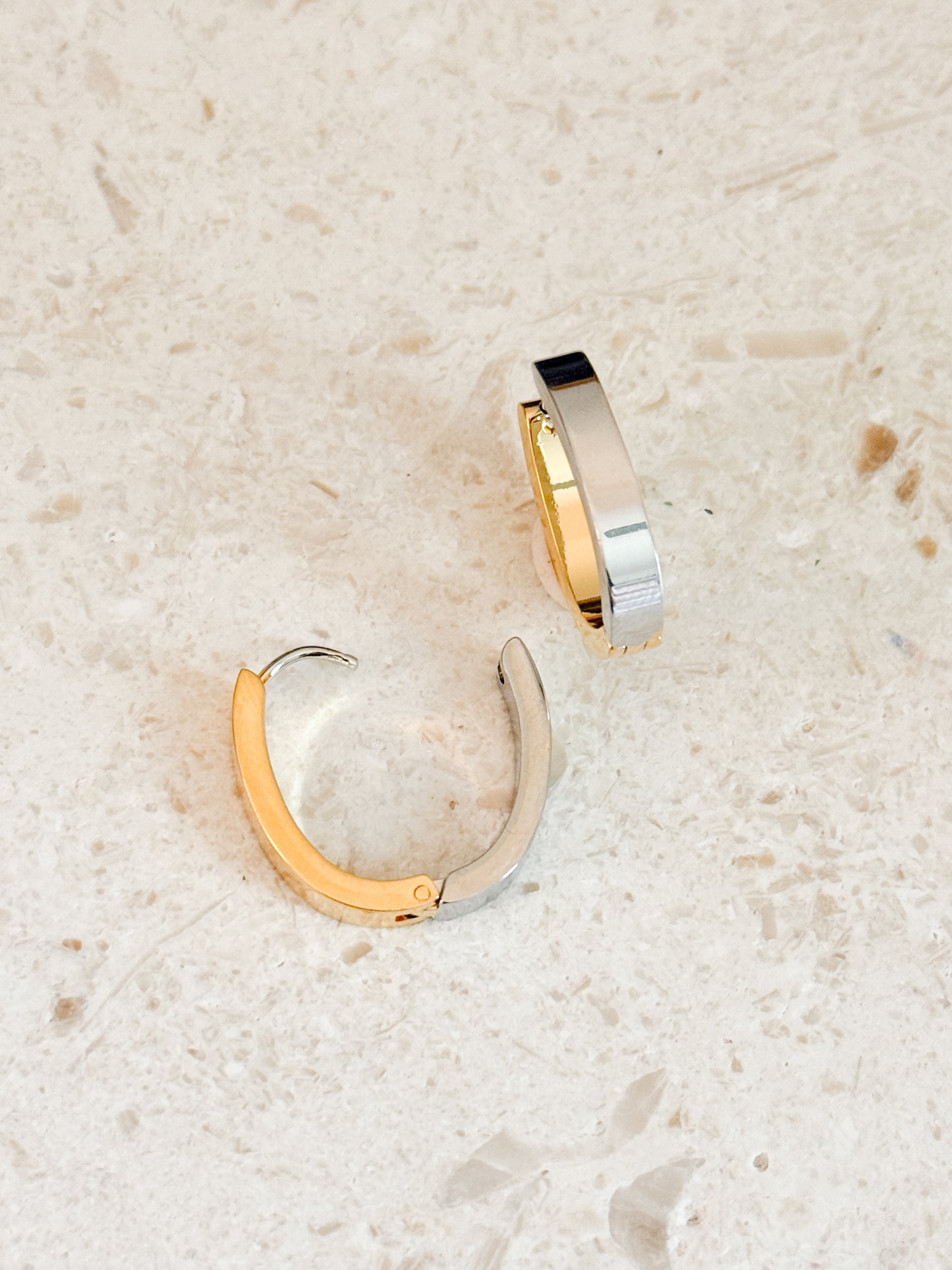 Mix Metal Hoops