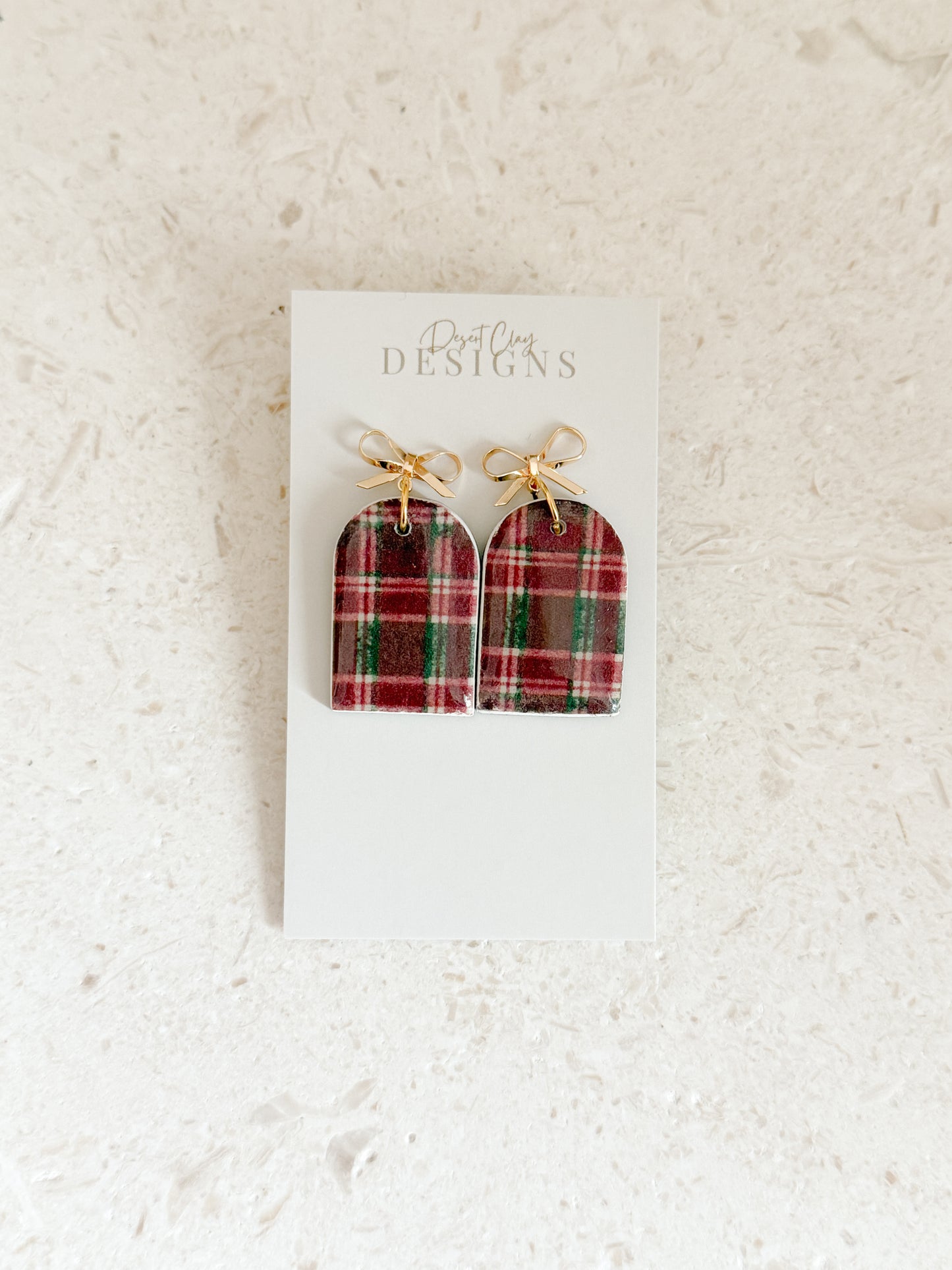 Christmas Plaid Arches