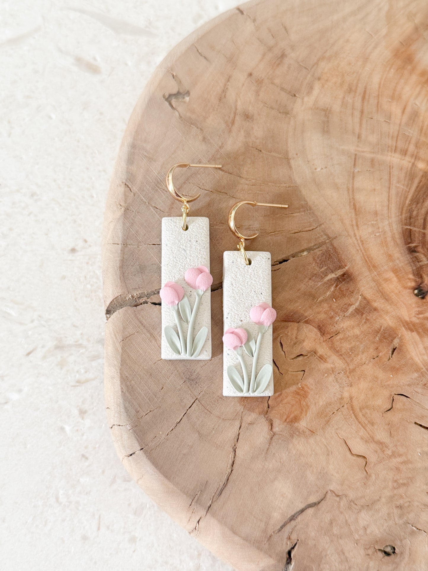 Spring Tulip Dangles