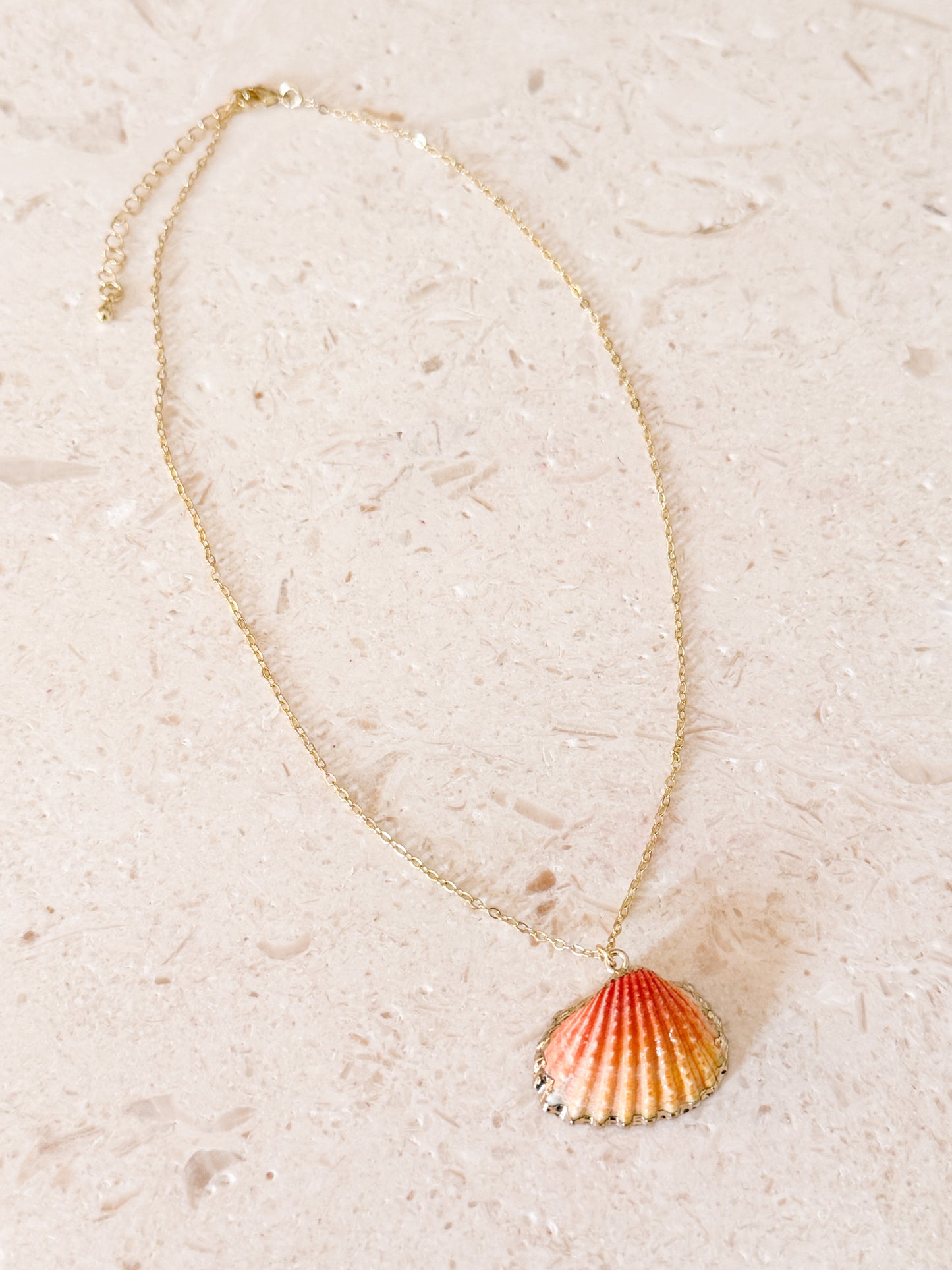 Sunset Shell Necklace