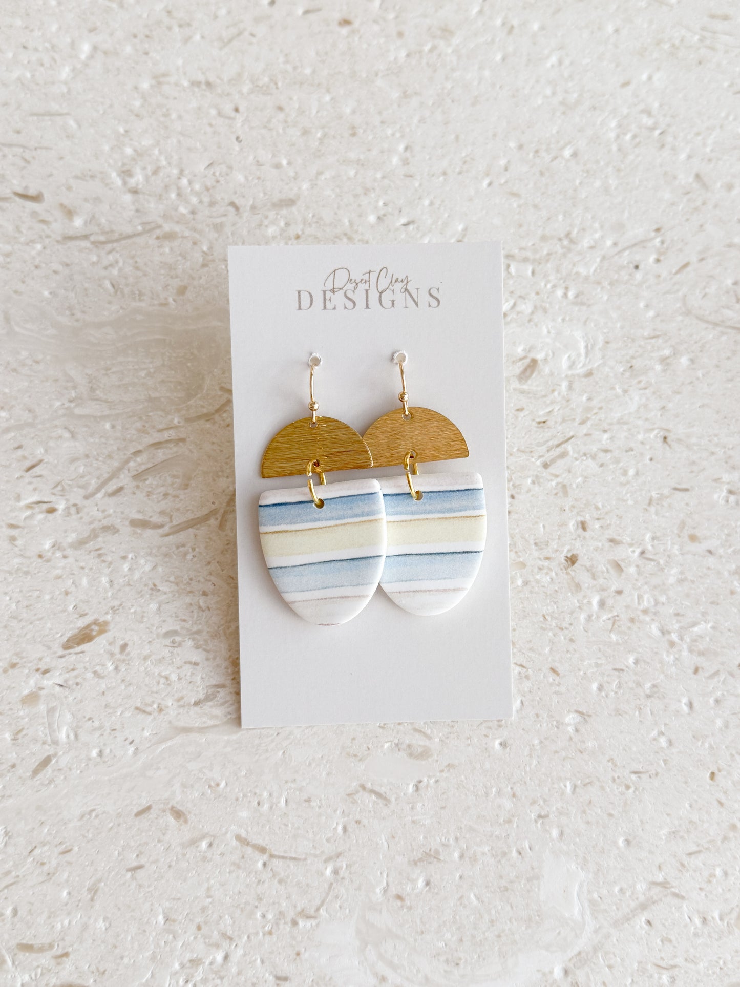 Callie Dangles - Pastel Stripes