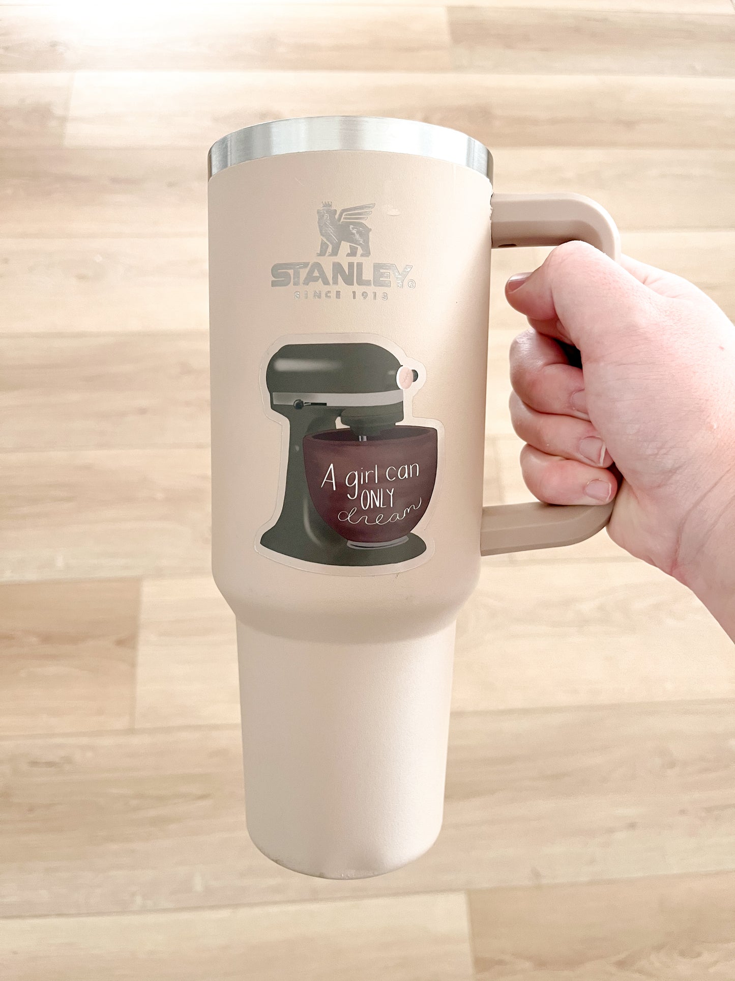 Stand Mixer Sticker
