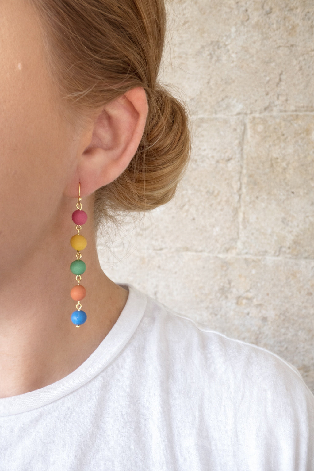 Rainbow Drop Dangles