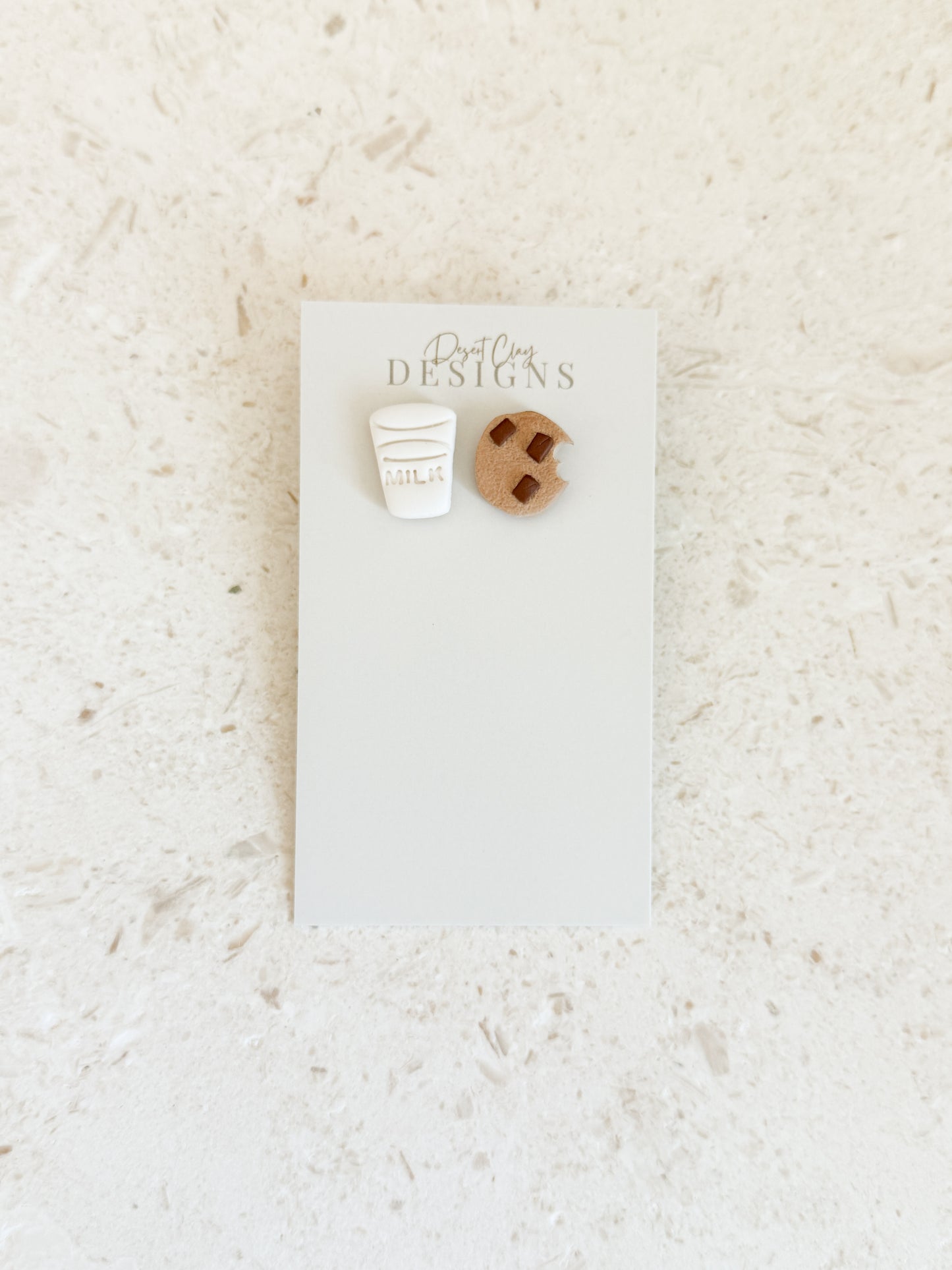 Milk & Cookie Studs