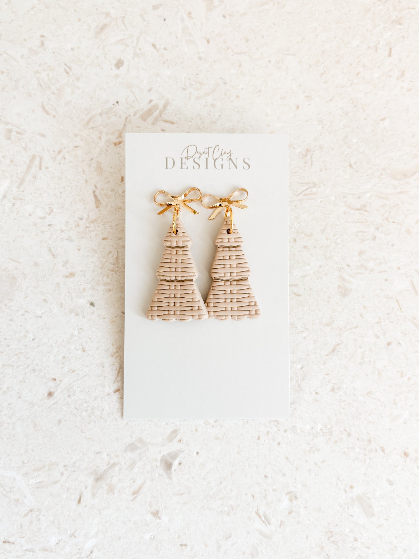 Rattan Christmas Tree Dangles