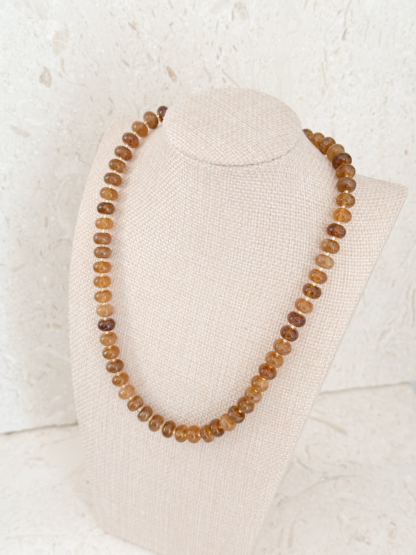 Brown Agate Necklace