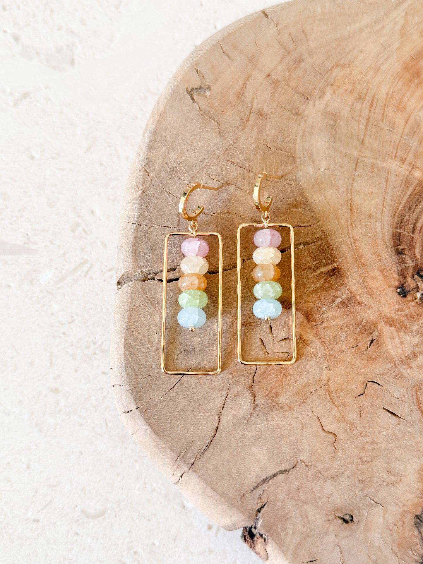 The Saige Dangles - Spring Gemstones