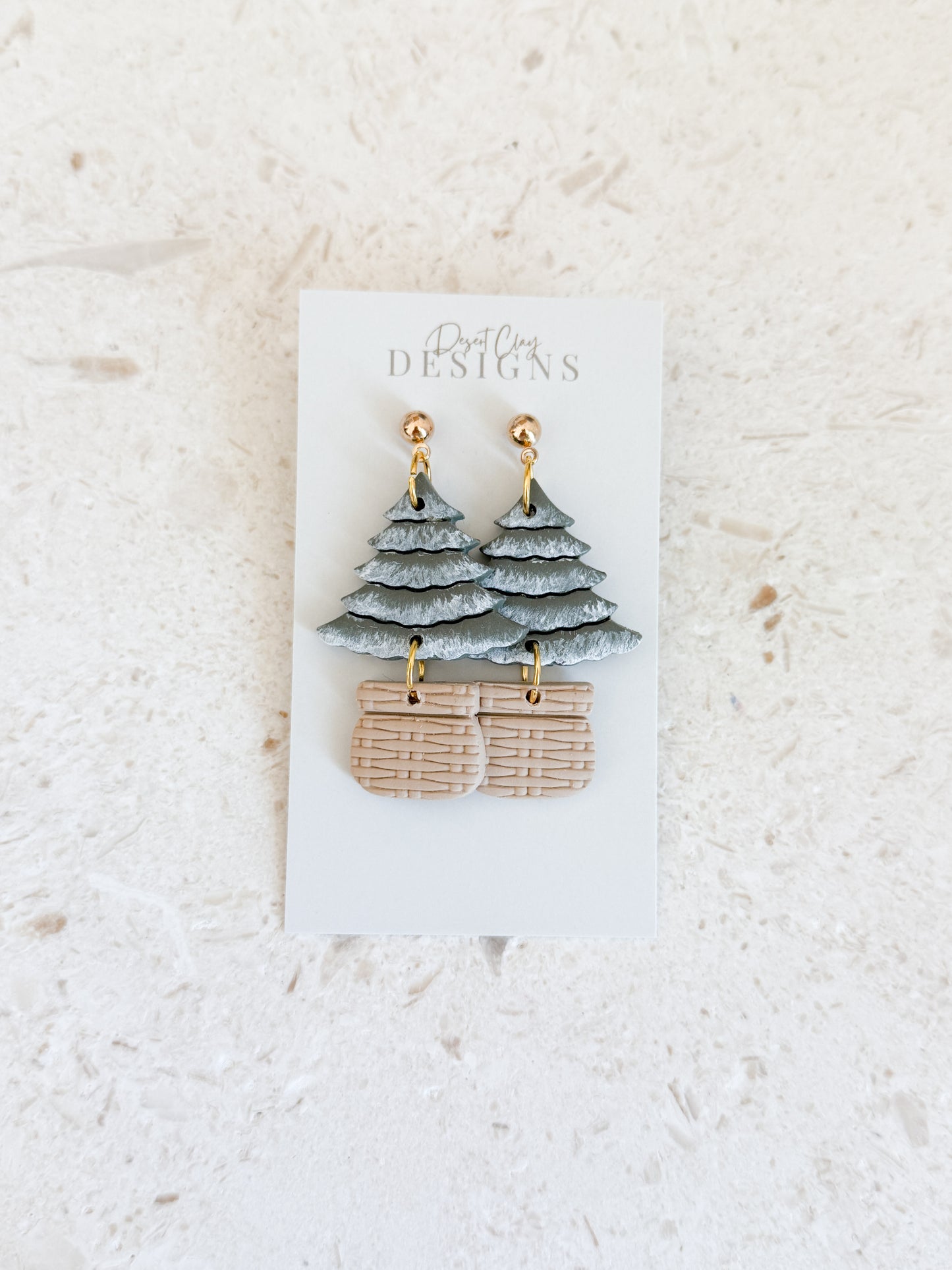 Frosted Fir Dangles