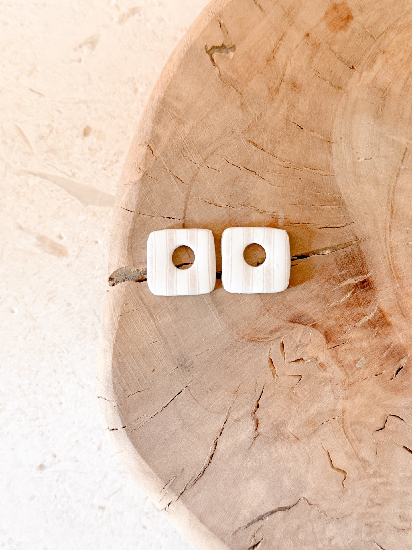 Organic Square Charms - Fields of Daisies