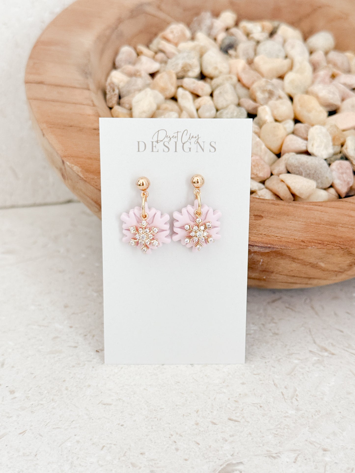 Mini Snowflake Dangles