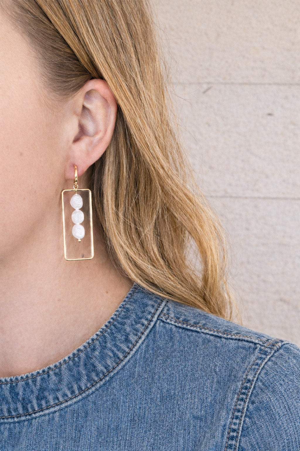 The Saige Dangles - Pearls
