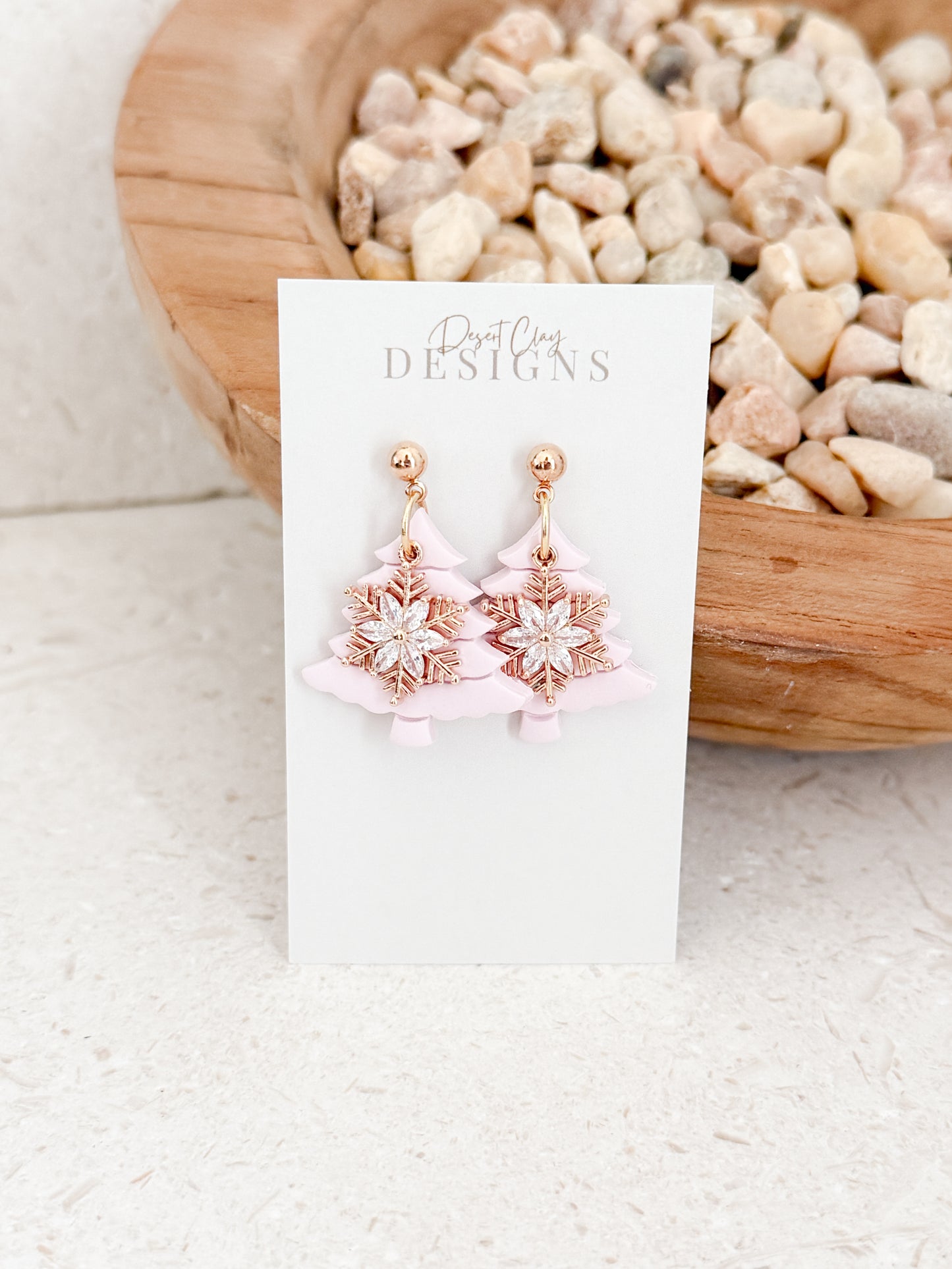 Snowflake Trees - Pink