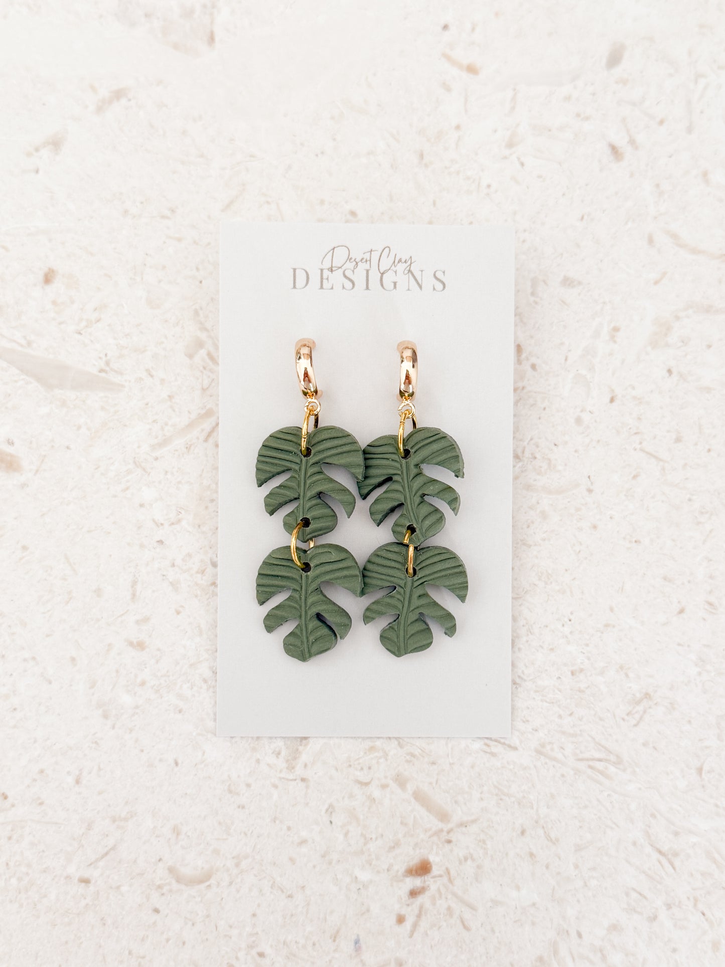 Duo Monstera Dangles