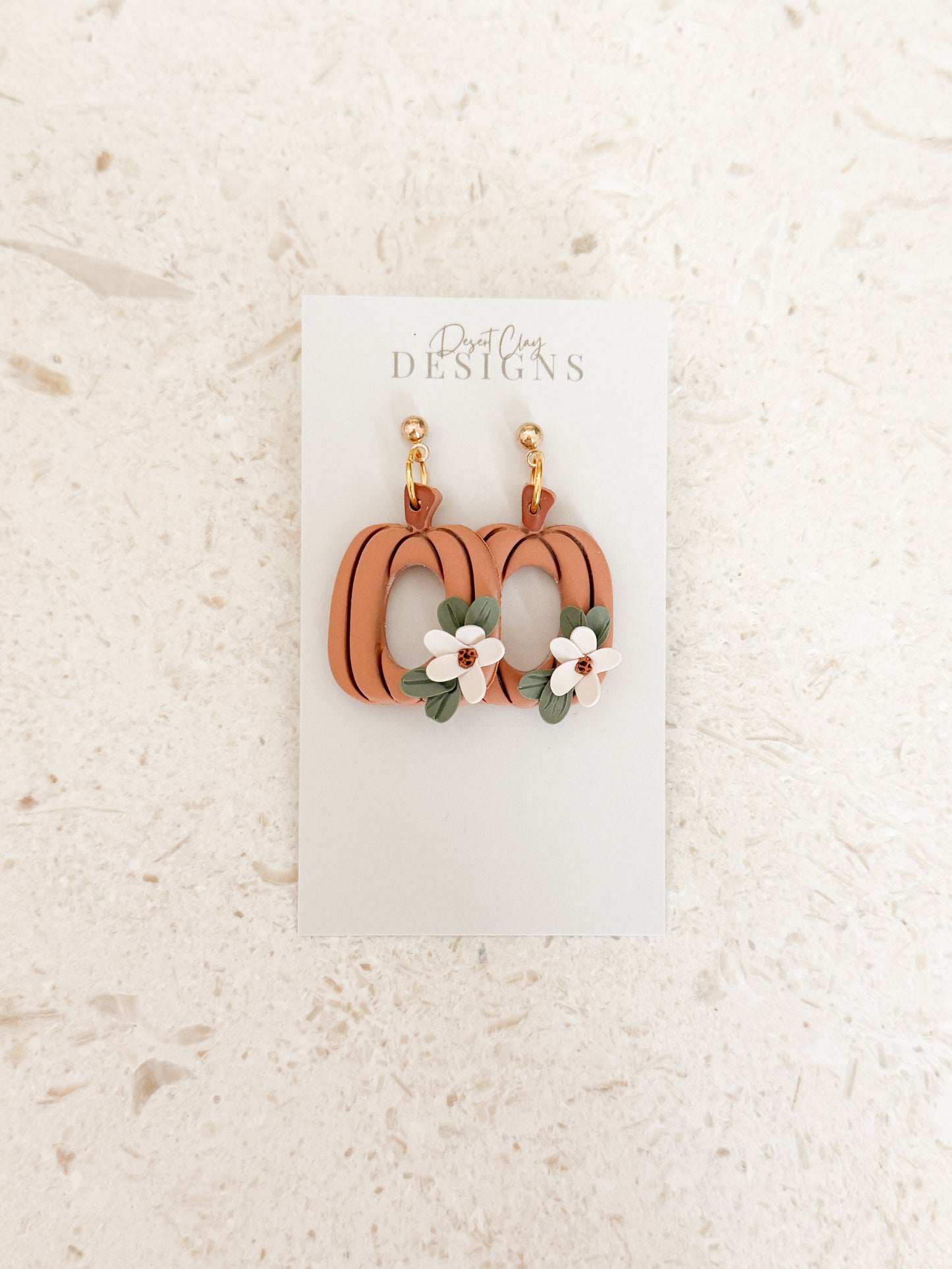 Floral Hollow Pumpkins