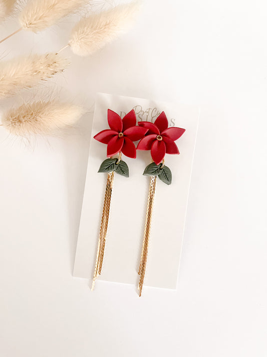 Poinsettia Tassels