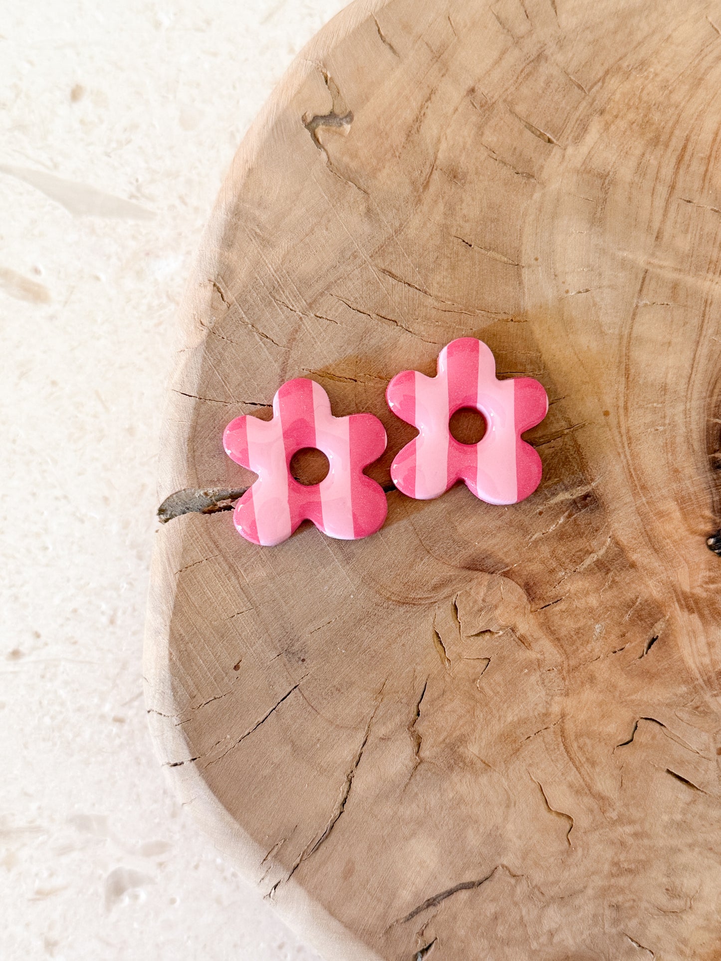 Abstract Flower Charm