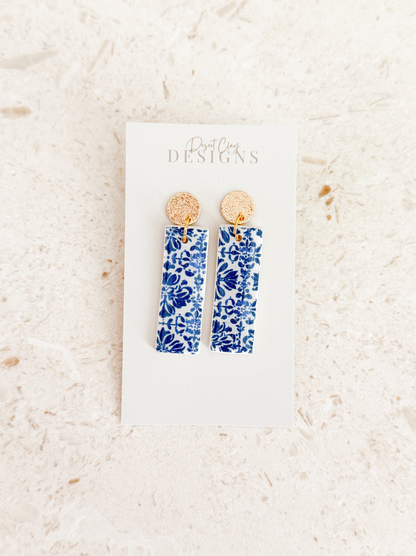 Allie Dangles - Blue & White