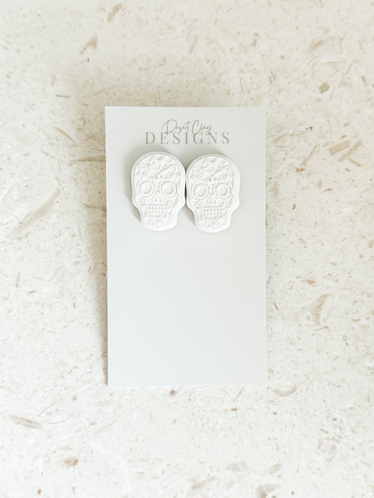 Sugar Skull Studs