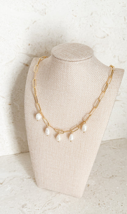 Charmed Necklace - Freshwater Pearls