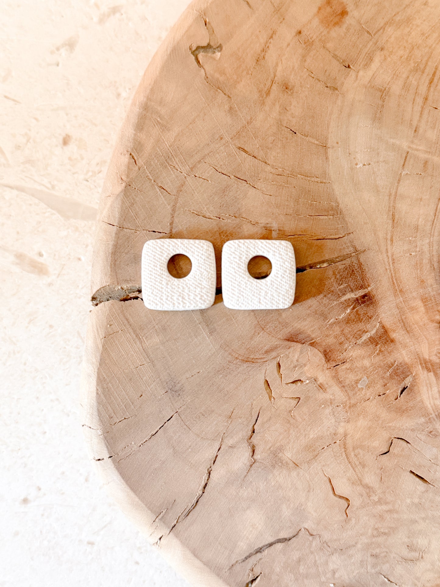 Organic Square Charms - Fields of Daisies