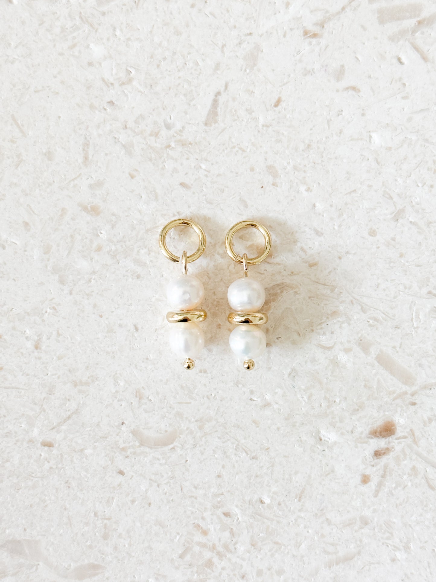 Pearl Stack Charms