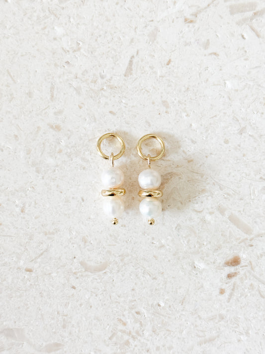 Pearl Stack Charms