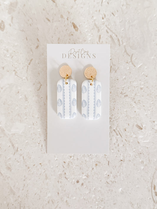 Amber Dangles - Oysters