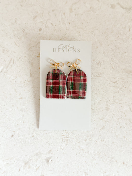 Christmas Plaid Arches