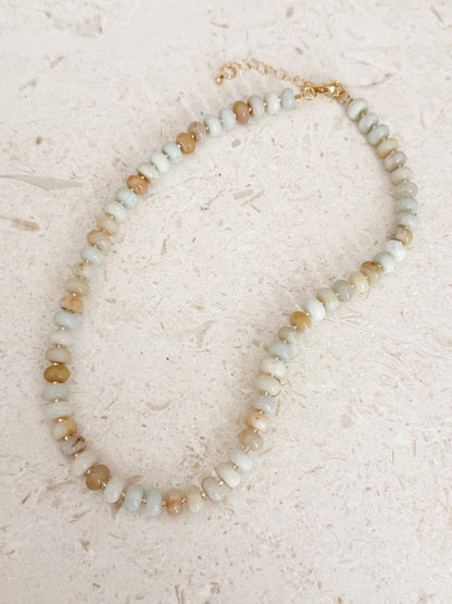 Soft Amazonite Gemstone Necklace