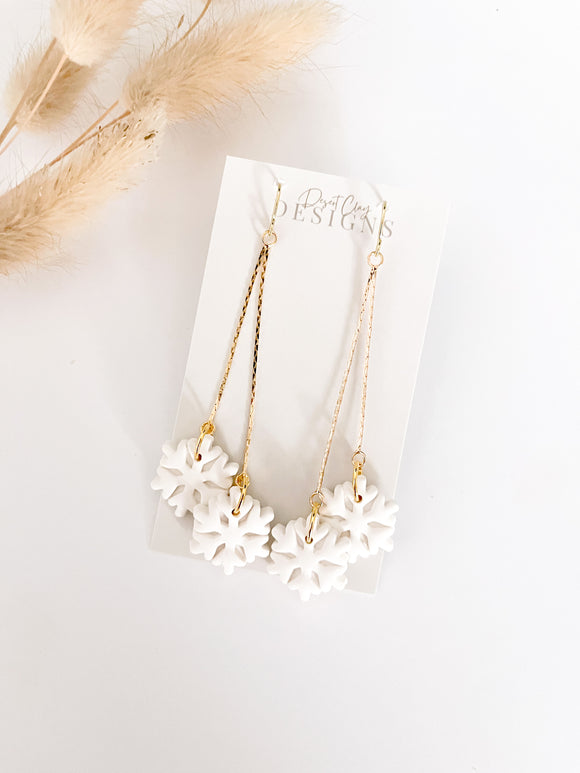 Tiered Snowflake Dangles