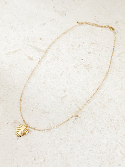 Monstera Necklace
