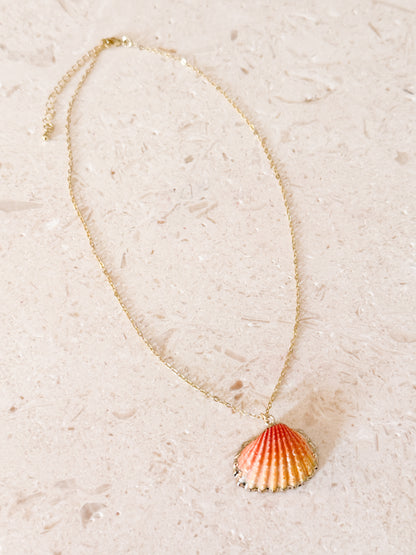 Sunset Shell Necklace