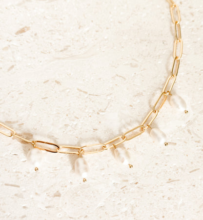 Charmed Necklace - Freshwater Pearls