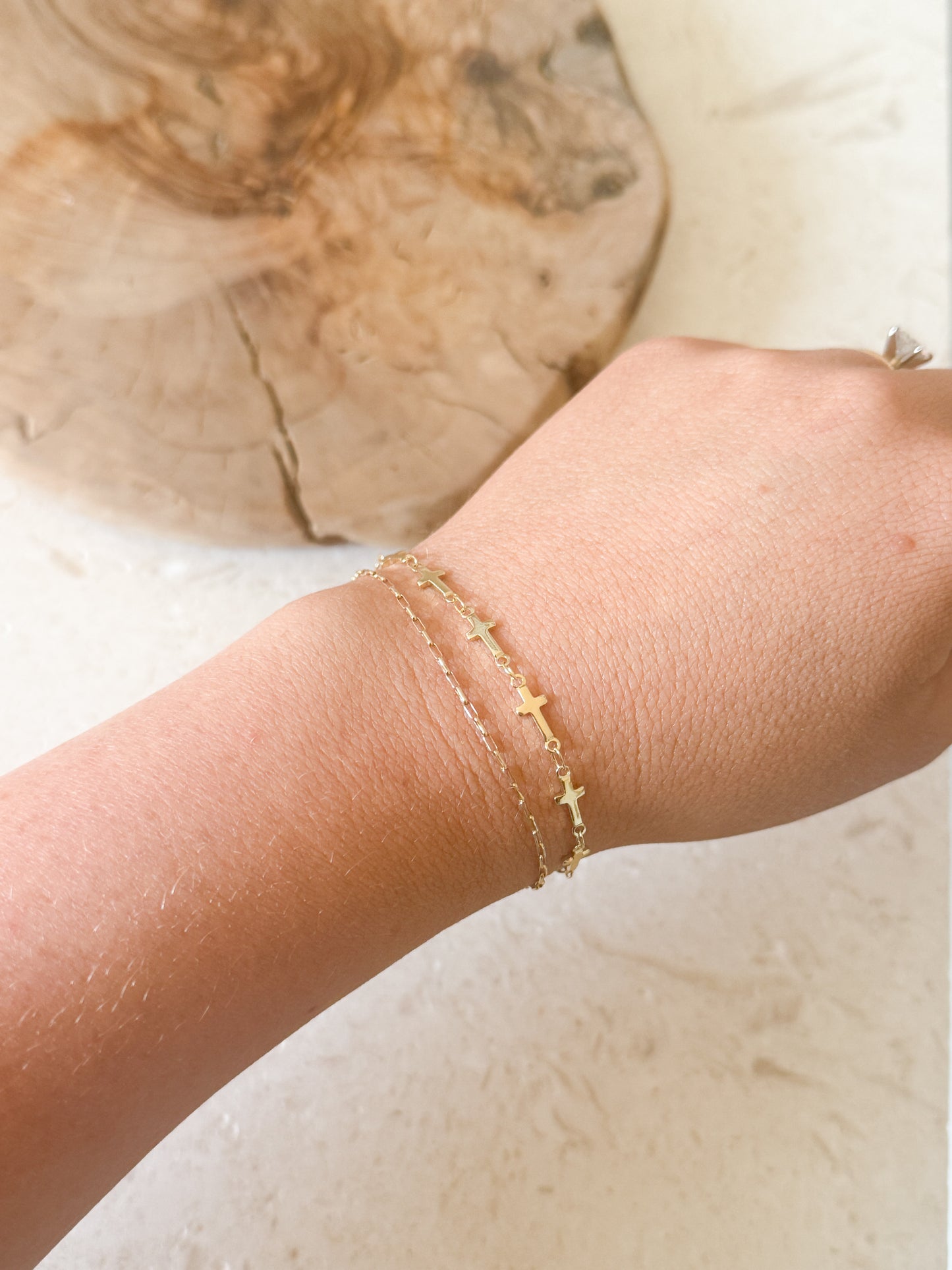 Simple Crosses Bracelet