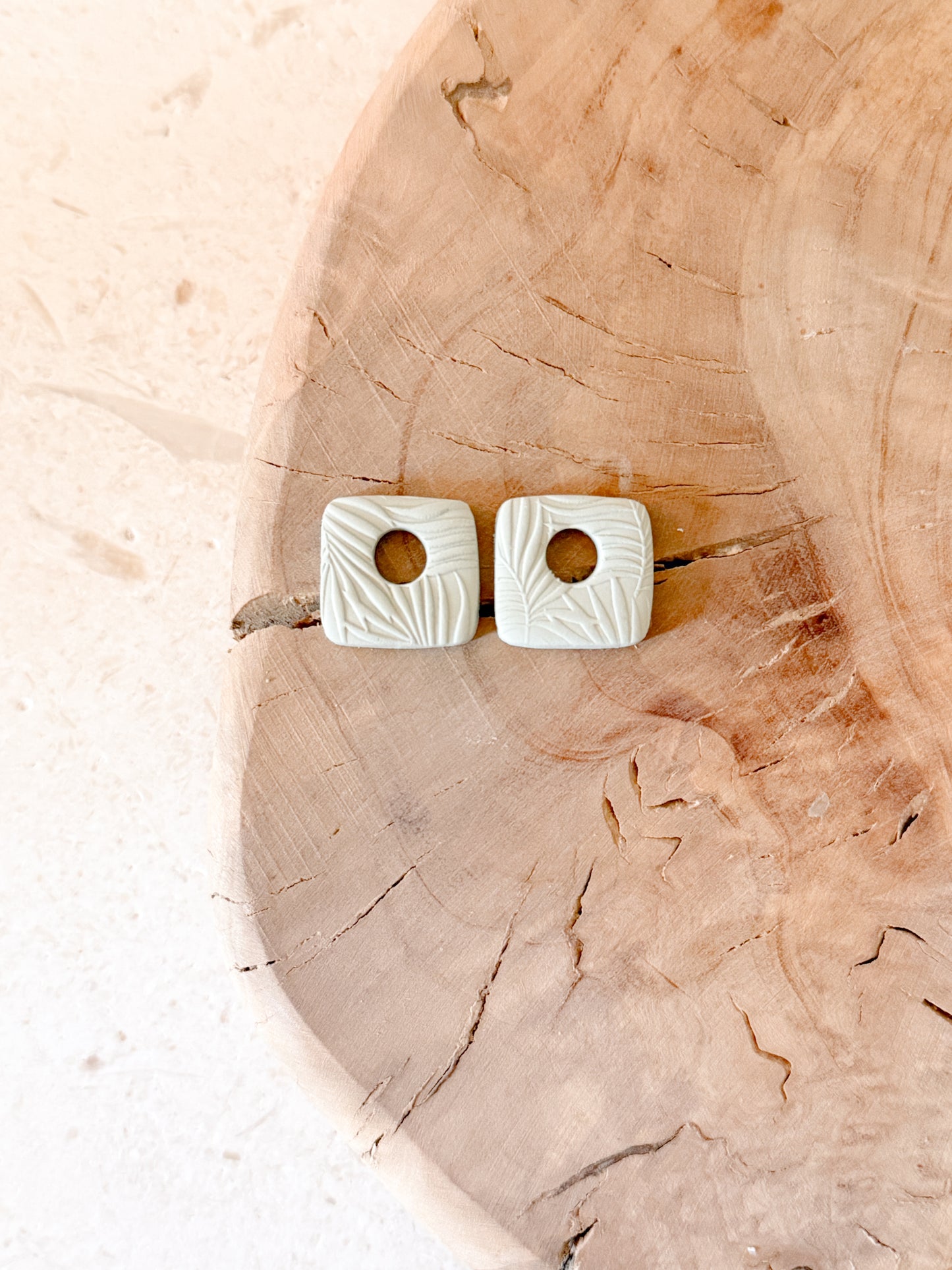 Organic Square Charms - Fields of Daisies