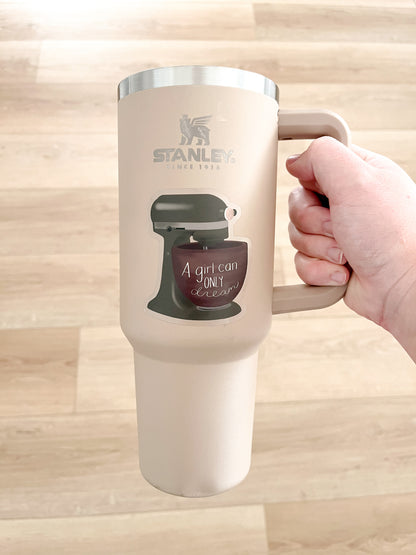Stand Mixer Sticker