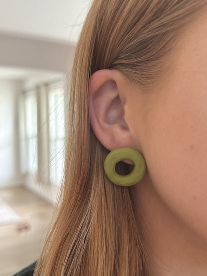 Sculpted Ring Studs