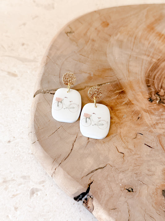 Spring Bicycle Dangles