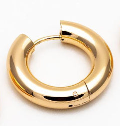 Gold Chunky Hoop