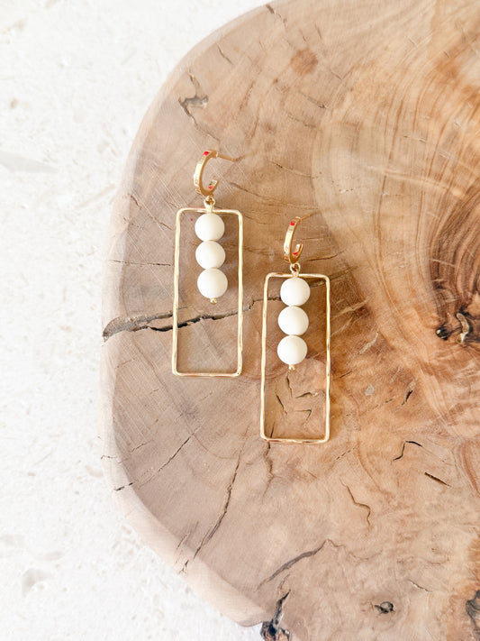 The Saige Dangles - Butter Yellow