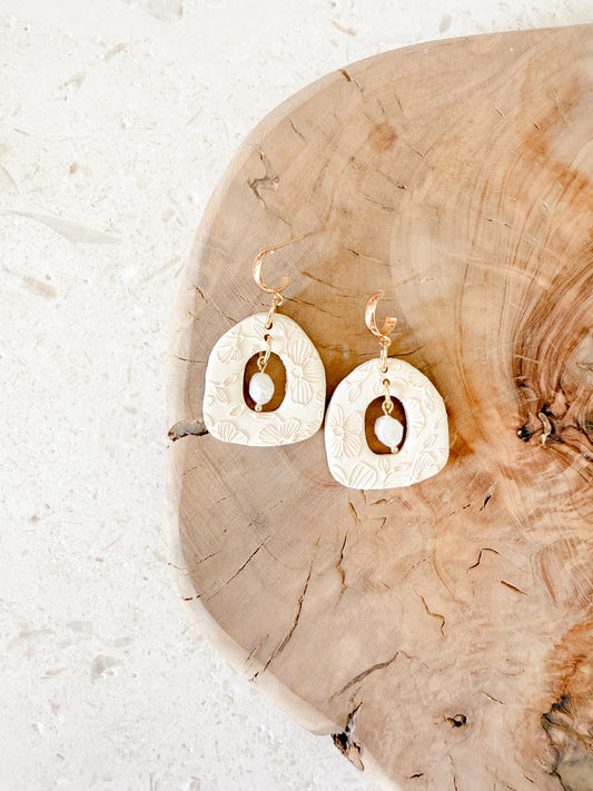 The Cora Dangles - Butter Yellow