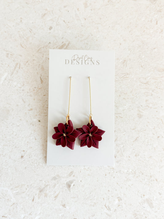 Poinsettia Dangles