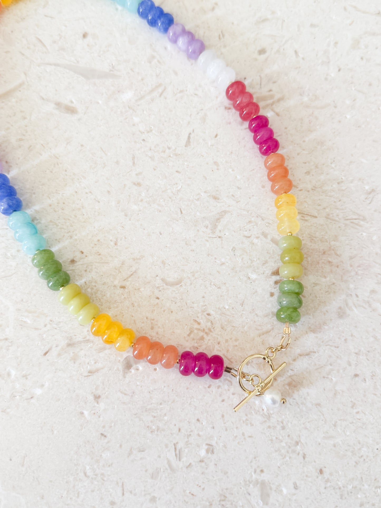 Summer Fun Gemstone Necklace