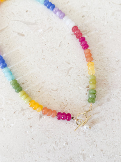 Summer Fun Gemstone Necklace
