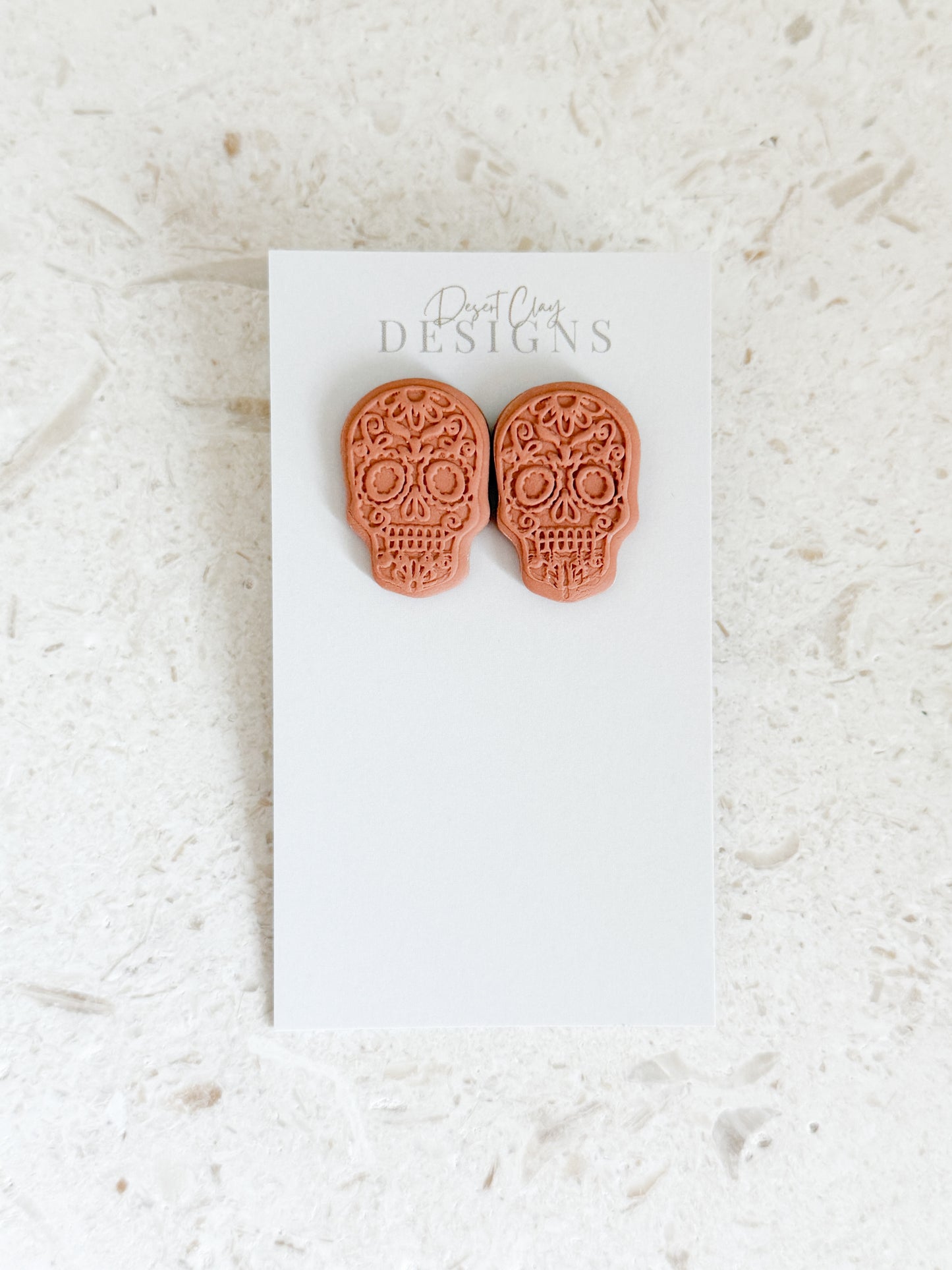 Sugar Skull Studs