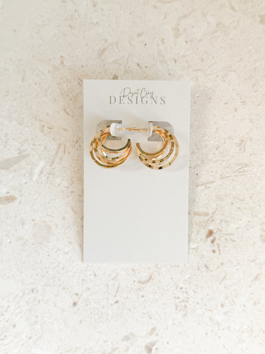 Cluster Golden Hoops