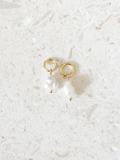 Organic Pearl Charms