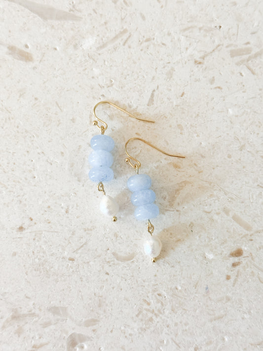 The Skye Dangles - Soft Blue