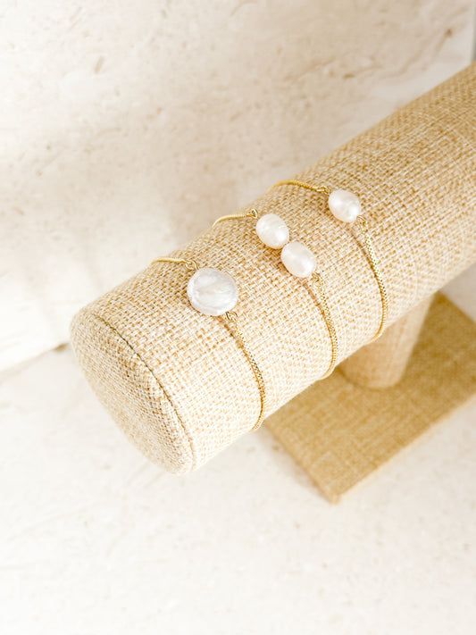 Pearl Adjustable Bracelets