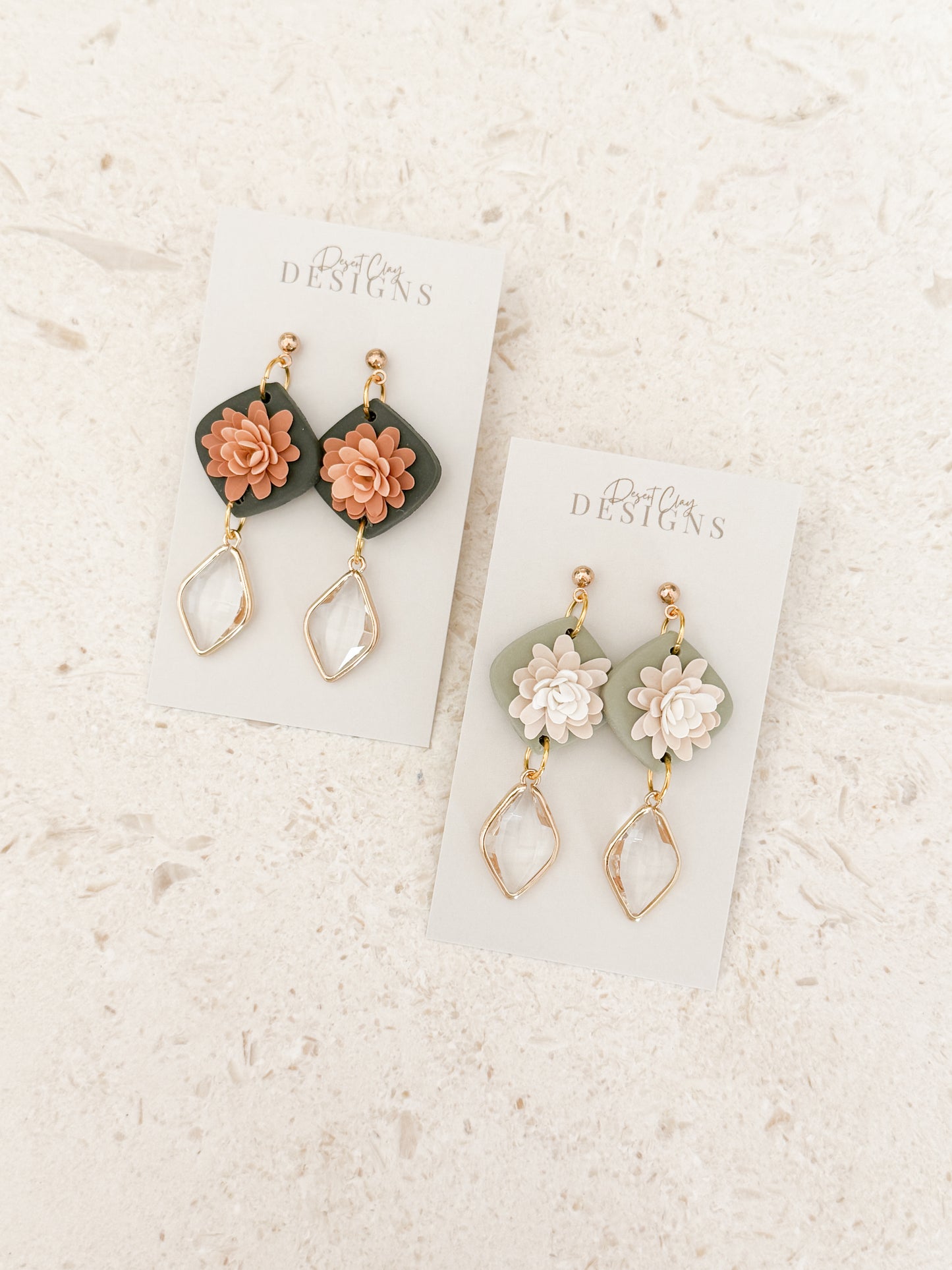 Floral Charmed Dangles